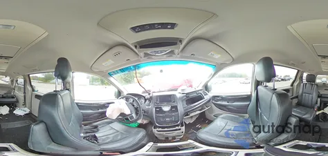 2012 Chrysler Town & Country Touring z USA, uszkodzony, nr VIN 2C4RC1BG3CR258778